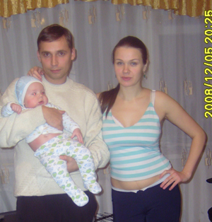 Лопатина Оксана с сыном